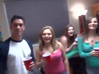 First-rate college party with very drunk students