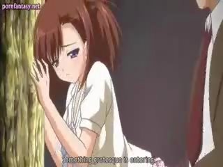 Tinedyer anime strumpet makakakuha ng screwed