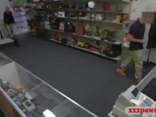 Charming Waitress Pawns Her Muff And Fucked By Pawn Keeper