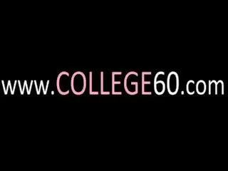 Two concupiscent College Teens Sucking cock
