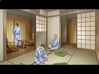 Ganbang в ванна з японець підліток (hentai)-- x номінальний кліп кулачки 