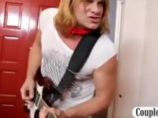 Blonde Petite Teen Gets Fucked By A Rockstar And His stupendous