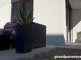 Aroused by My Grandparents in the Garden, adult clip 00