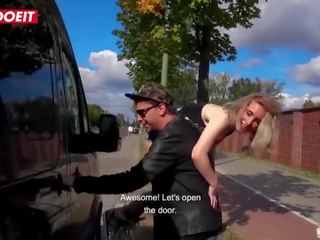 Letsdoeit - 18 Years Old street girl Picked Up and Fucked Hard in the xxx film Bus