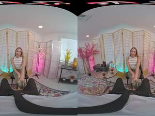 Naughty blonde Khloe Kapri spreads wide go into for an intense hardcore action in Virtual Reality