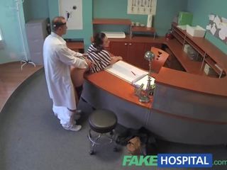 FakeHospital medico empties his sack to ease flirty patients back pain