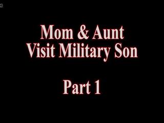 Mutter und tante besuch militär sohn teil 1, erwachsene video de