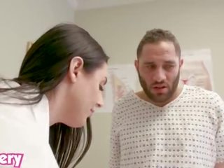 Trickery - intern Angela White fucks the wrong patient