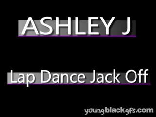 Astounding chico negra bombón ashley