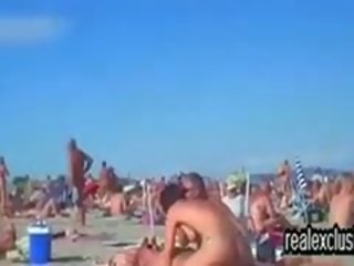 Public Nude Beach Swinger x rated clip In Summer 2015
